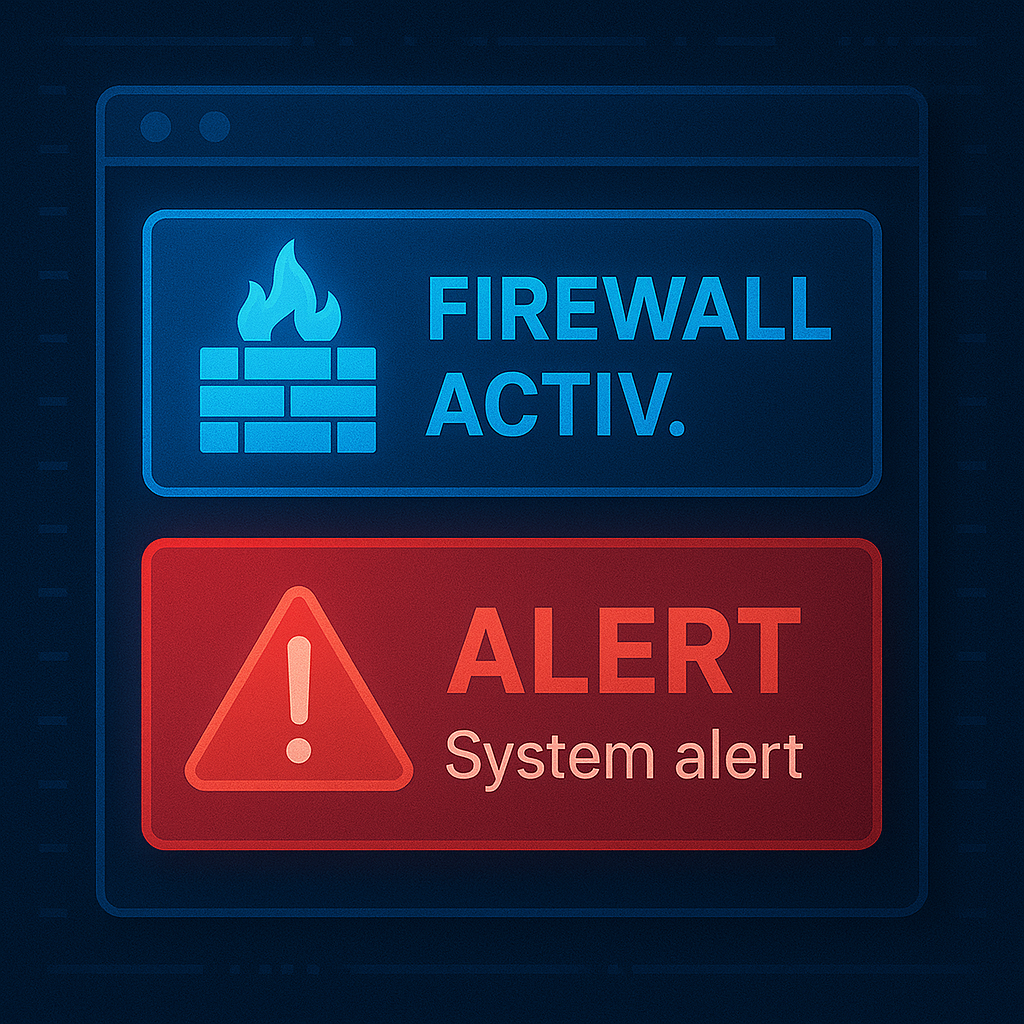 Dashboard di sicurezza informatica con monitoraggio attacchi in tempo reale