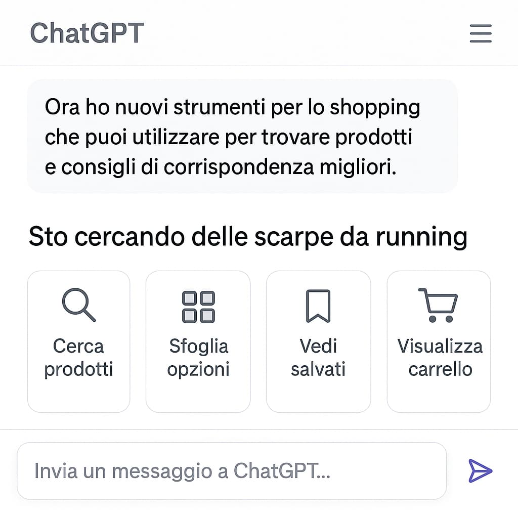 ChatGPT Rivoluziona lo Shopping Online: Scopri Cosa Può Fare per Te