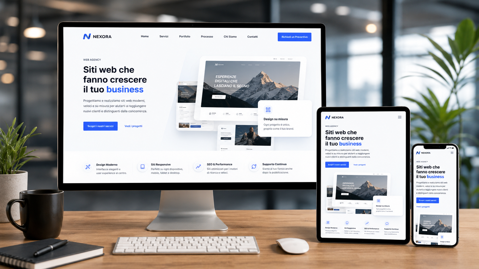 creazione siti web professionali responsive e ottimizzati SEO